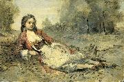 Algerienne, Jean-Baptiste Camille Corot